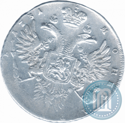 Picture 1 rouble 1731 year  