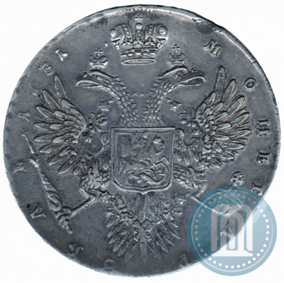 Picture 1 rouble 1731 year  
