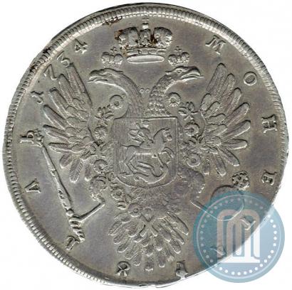 Picture 1 rouble 1734 year  "Type of 1734"