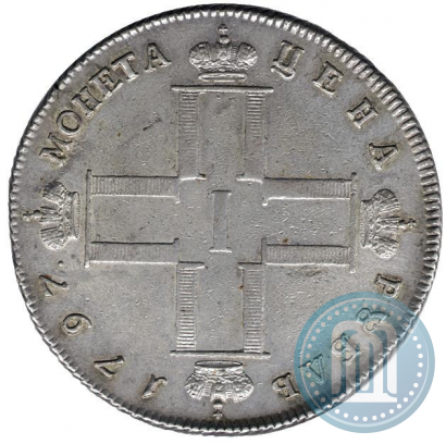 Picture 1 rouble 1797 year СМ-ФЦ "Heavy"