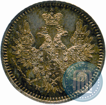 Picture 5 kopecks 1854 year СПБ-HI 