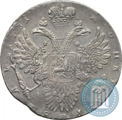 Picture 1 rouble 1731 year  