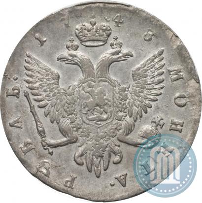 Picture 1 rouble 1743 year СПБ 