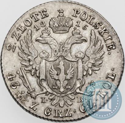 Picture 2 złote 1816 year IB 