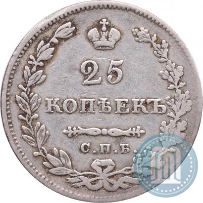 Picture 25 kopecks 1829 year СПБ-НГ 