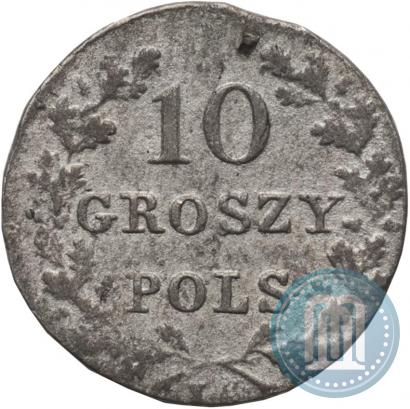 Picture 10 groszy 1831 year KG "Polish uprising"