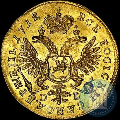 Фото 1 червонец 1712 года D-L 