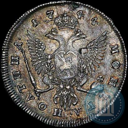 Picture Poltina 1744 year ММД 