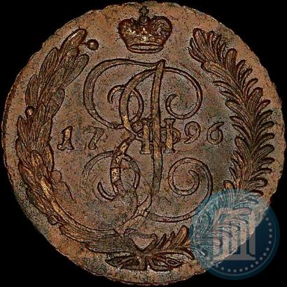Picture 5 kopecks 1796 year АМ "Paul's restrike"