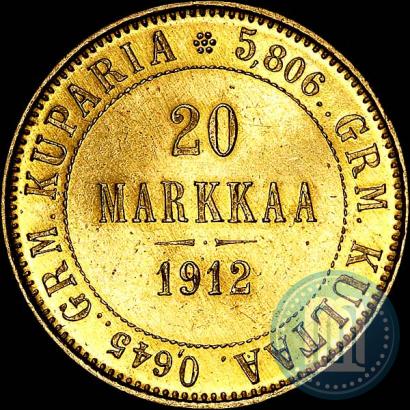 Picture 20 markkaa 1912 year S 