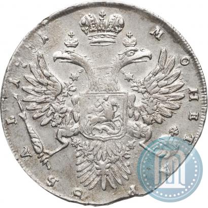 Picture 1 rouble 1731 year  