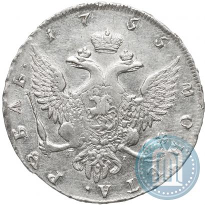 Picture 1 rouble 1755 year СПБ-ЯI 