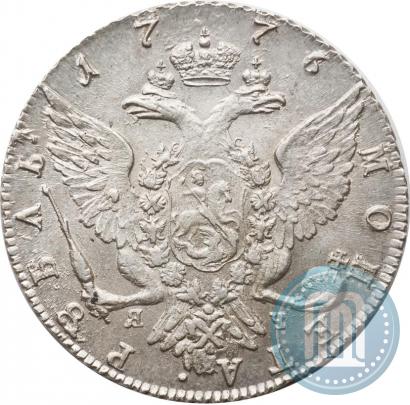 Picture 1 rouble 1776 year СПБ-ЯЧ 