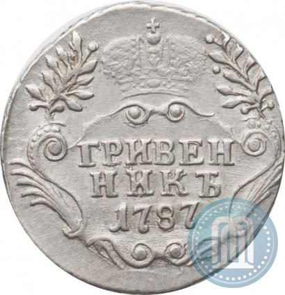 Picture Grivennik 1787 year СПБ 