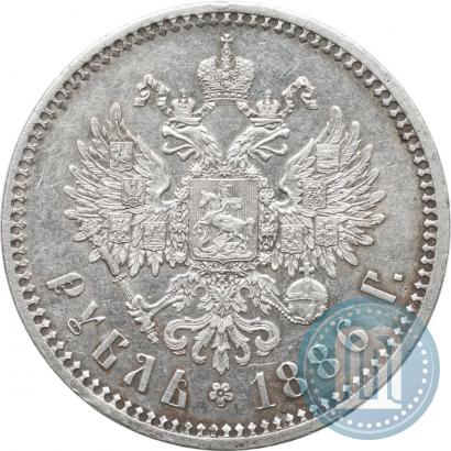 Фото 1 рубль 1886 года (АГ) 
