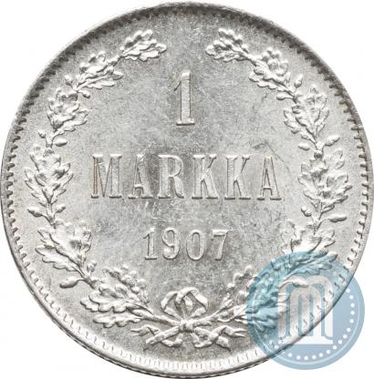 Picture 1 markka 1907 year L 