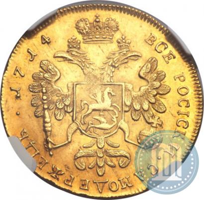 Фото 2 червонца 1714 года  