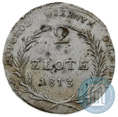 Picture 2 złote 1813 year  