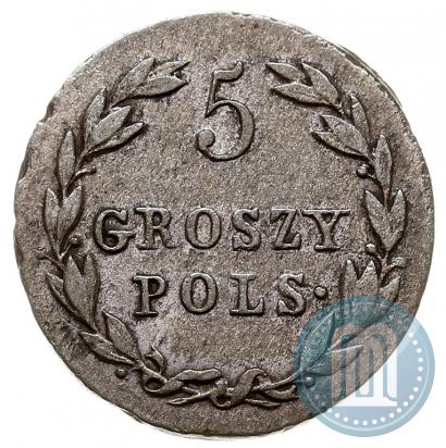 Picture 5 groszy 1818 year IB 