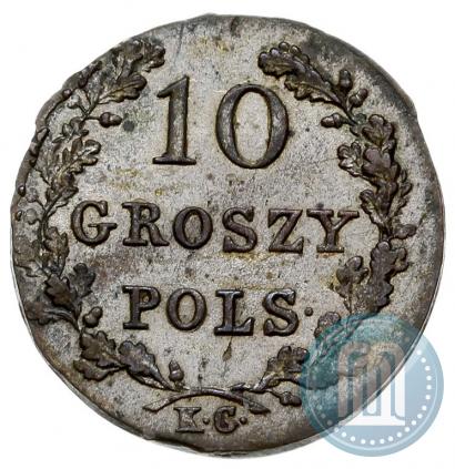 Picture 10 groszy 1831 year KG "Polish uprising"