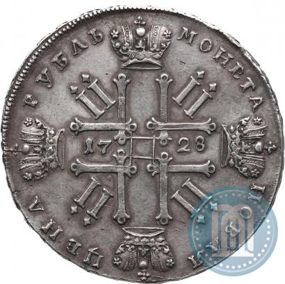 Picture 1 rouble 1728 year  "Type of 1728"