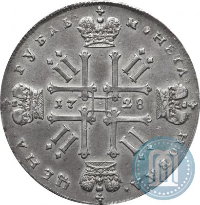 Picture 1 rouble 1728 year  "Type of 1727"
