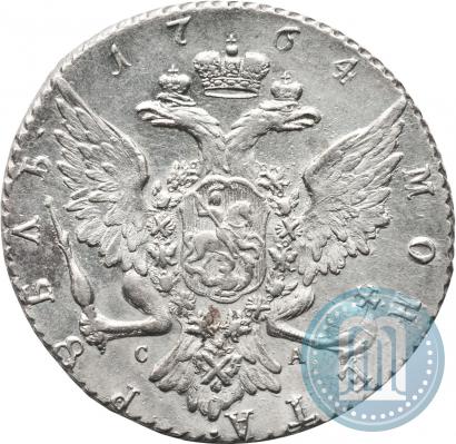 Фото 1 рубль 1764 года СПБ-СА 