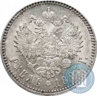 Фото 1 рубль 1893 года (АГ) 