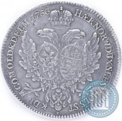 Picture Thaler 1753 year P "Albertusthaler"