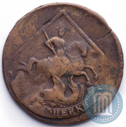 Фото 2 копейки 1795 года ММ 