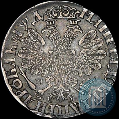 Picture 1 rouble 1704 year МД 