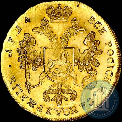 Picture 2 ducats 1714 year  