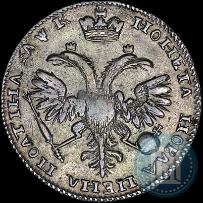 Picture Poltina 1720 year  "Portrait in armour"