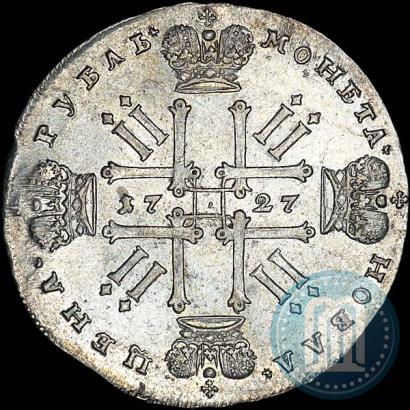 Picture 1 rouble 1727 year  "Moscow type"