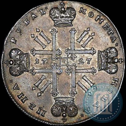 Picture 1 rouble 1727 year  "Moscow type"