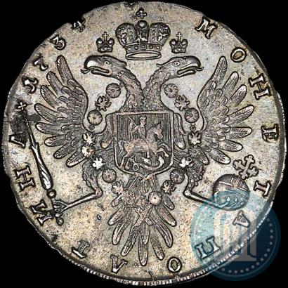 Picture Poltina 1734 year  "Type of 1735"