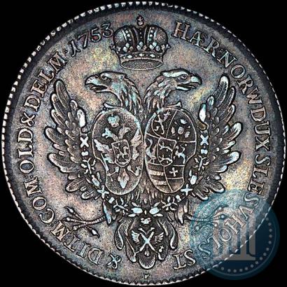 Фото Талер 1753 года P "Альбертусталер"