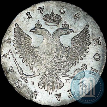 Фото 1 рубль 1754 года ММД-IП 
