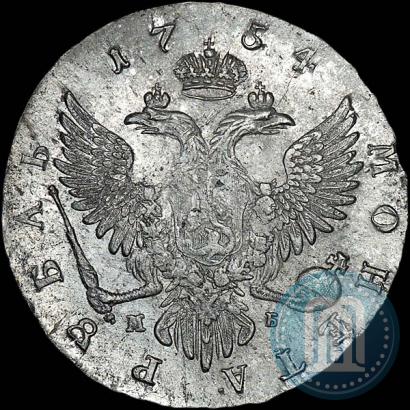 Picture 1 rouble 1754 year ММД-МБ 