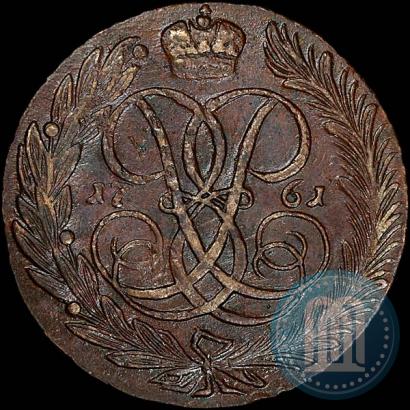 Picture 5 kopecks 1761 year  