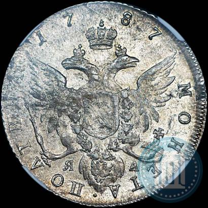 Фото Полтина 1787 года СПБ-ЯА 
