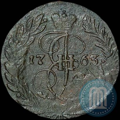 Picture 2 kopecks 1763 year ЕМ 