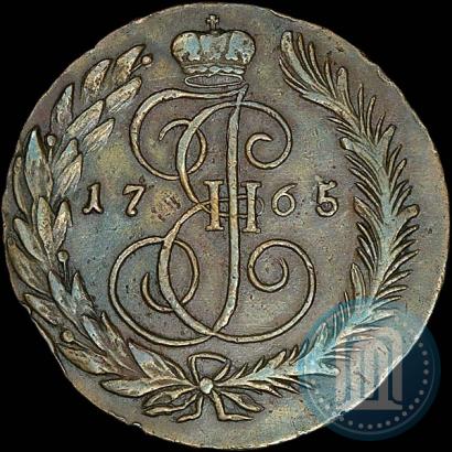 Фото 5 копеек 1765 года СМ 
