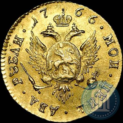 Picture 2 roubles 1766 year СПБ 
