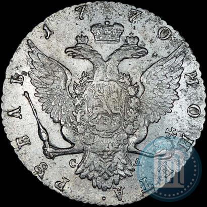 Picture 1 rouble 1770 year СПБ-СА 