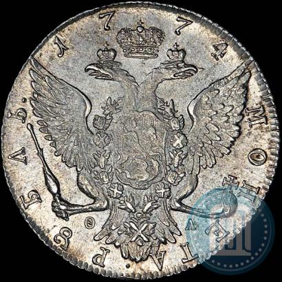 Picture 1 rouble 1774 year СПБ-ФЛ 