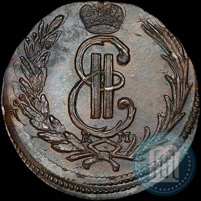 Picture 1 kopeck 1774 year КМ 