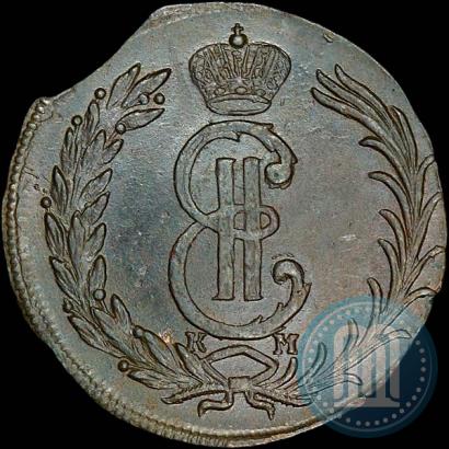 Фото 2 копейки 1775 года КМ 