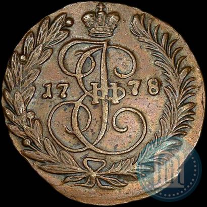 Picture 2 kopecks 1778 year ЕМ 