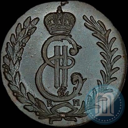 Фото 5 копеек 1779 года КМ 